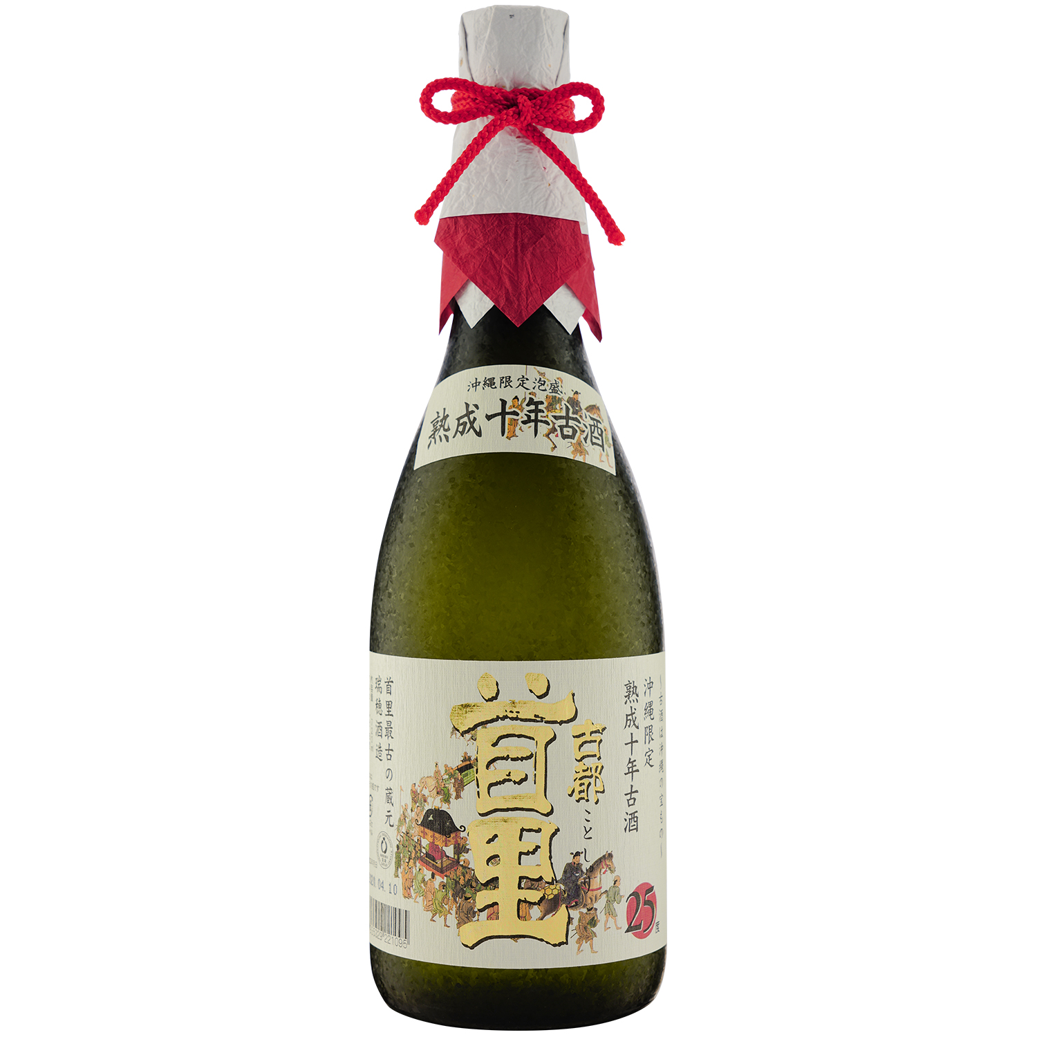 沖縄限定販売】琉球泡盛 熟成十年古酒 古都首里 25度 720ml | 瑞穂酒造